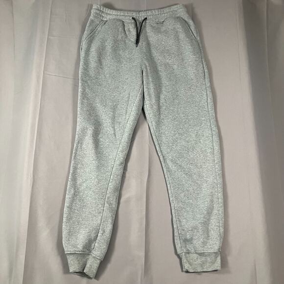 Southpole Jogger Sweatpants Men’s Large Gray Fleece Lined - Picture 1 of 10